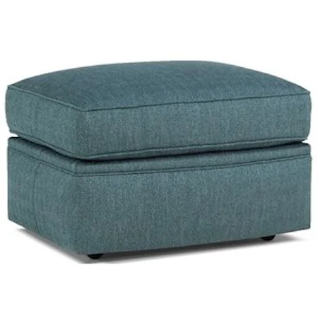 Casual Ottoman with Casters
